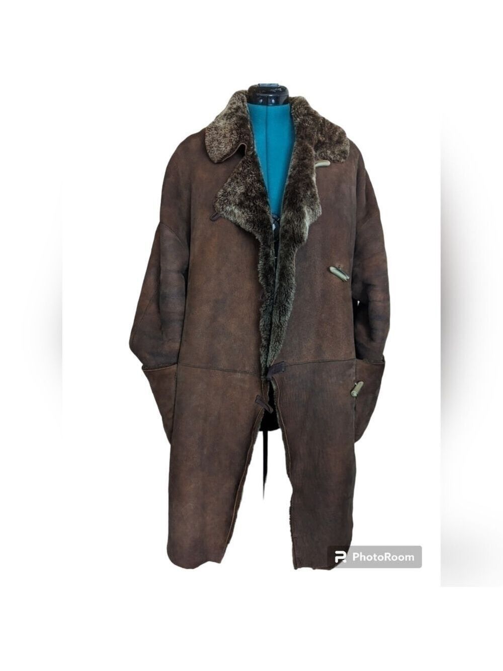 VINTAGE Mouton Real Sheepskin Jacket